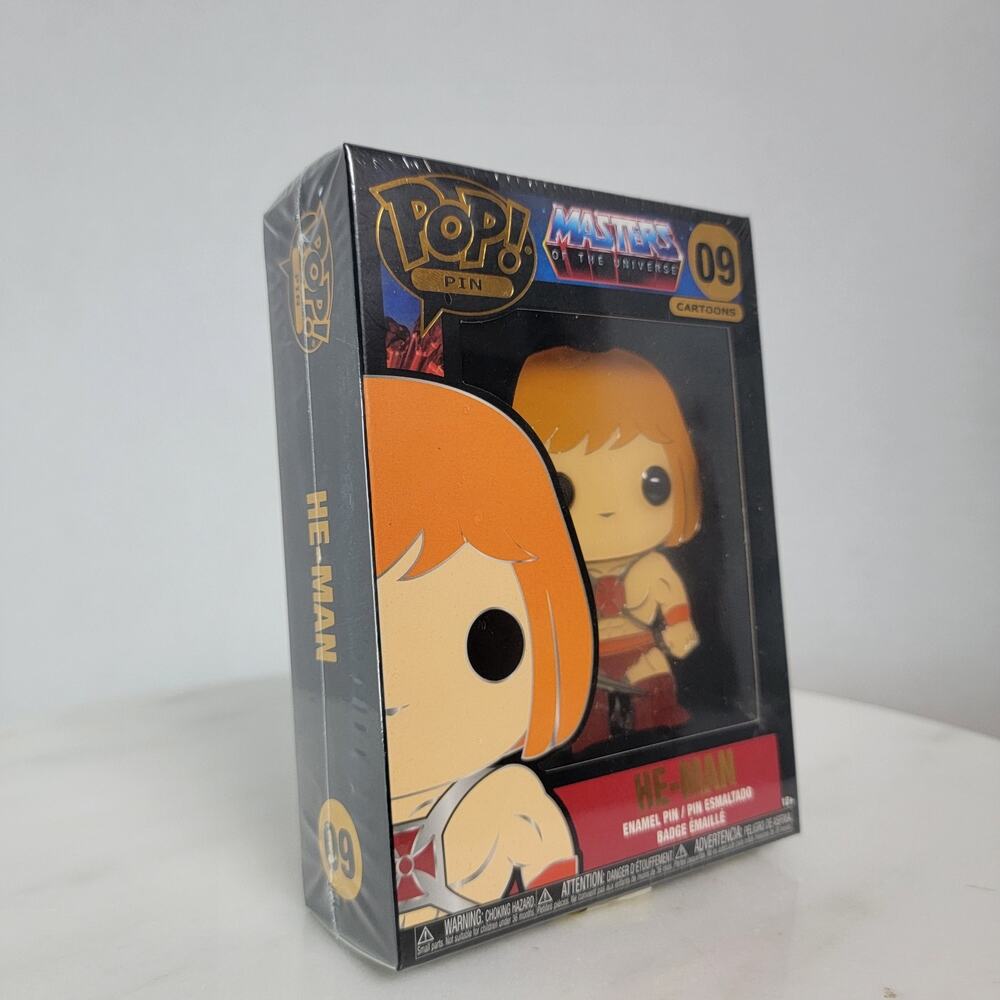 Funko Pop! Pin: Masters of the Universe - He-Man #09 Oversized Enamel Pin